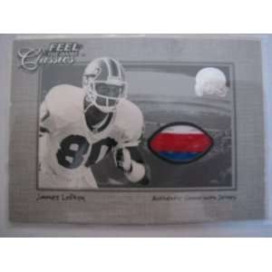  2000 Fleer Classics James Lofton Bills Feel the Game Gu 