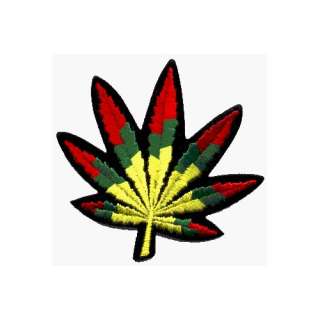  Pot Leaf Patch (Hemp / Marijuana / Weed / Grass / Dope) Clothing