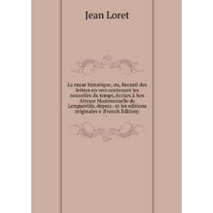   . et les editions originales e (French Edition) Jean Loret Books