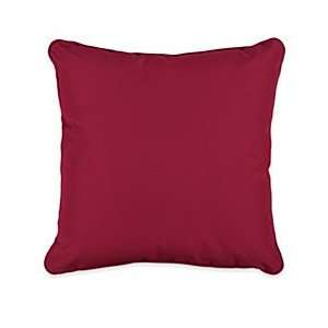   Indoor 15 Throw Pillow Solids   Ruby   Improvements