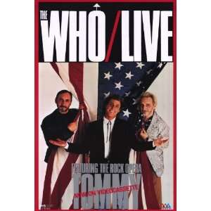  Who Live, Featuring the Rock Opera Tommy Movie Poster (27 