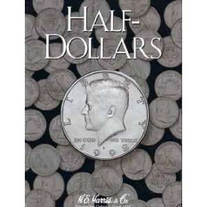   HARRIS KENNEDY HALF DOLLAR BLANKS COIN FOLDER 2698 