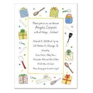  Kitchen Party Invitation