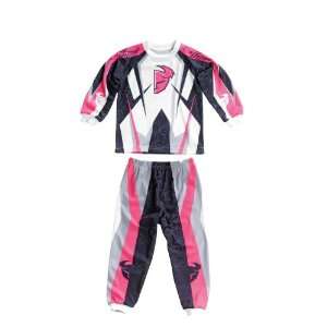    Thor Motocross Toddler Two Piece Pajamas   8T/Pink: Automotive