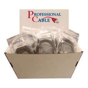  PROFESSIONAL CABLE, LLC, PROF CAT5LG14MBIN Cat5 Cbl Gray 