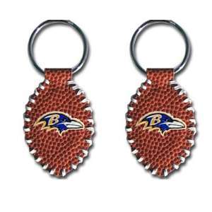  Baltimore Ravens   NFL Stitched Football Shape Key Ring (2 