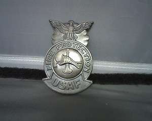 OBSOLETE USAF FIRE PROTECTION BADGE (9441B27)  