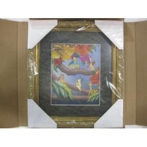 Disney Pin Set Framed Tinkerbell & Her Fairy Friends Limited Editition 