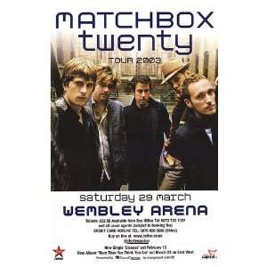  Matchbox Twenty Music Poster, 40 x 60