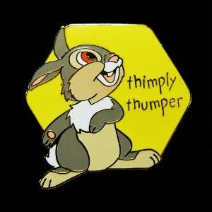 2006 Thimply Thumper Cast Lanyard Disney Pin  