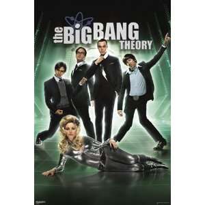  Big Bang Theory Bond Girl TV Poster 24 x 36 inches