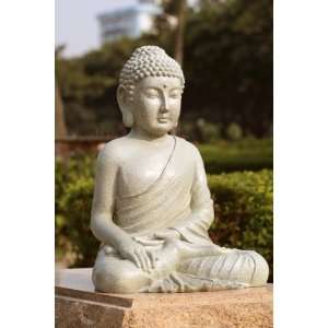  Serene Garden Buddha Sculpture: Patio, Lawn & Garden
