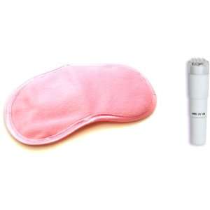   Johnson Pocket Rocket Satin Pink Love Mask Blindfold Eye Mask: Beauty