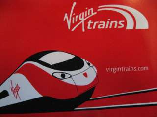 VIRGIN TRAINS Business Card 3 Sleeve / Wallet / Holder  