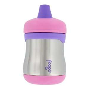  Thermos Foogo Leak Proof SS 7 Ounce Sippy Cup, Pink, 9 