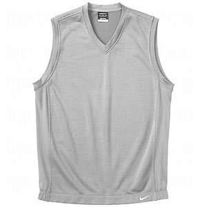  NIKE Mens Sphere Thermal V Neck Vests Granite Large 