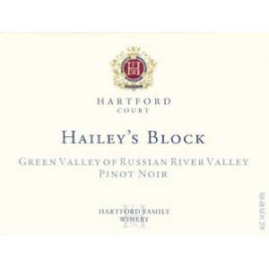  2006 Hartford Court Haileys Block Pinot Noir 750ml 