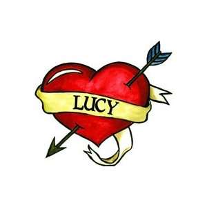  Lucy Temporaray Tattoo Toys & Games