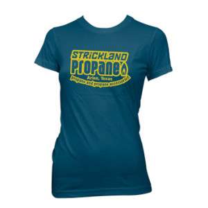 STRICKLAND PROPANE tshirt King of the Hill WOMENS  