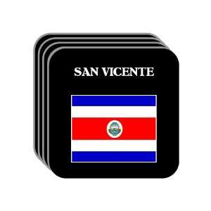  Costa Rica   SAN VICENTE Set of 4 Mini Mousepad Coasters 