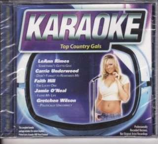 CENT CD: KARAOKE TOP COUNTRY GALS  