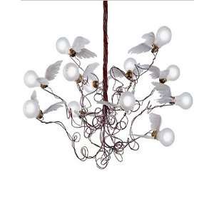  Birdie chandelier by Ingo Maurer