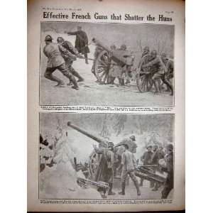  1917 WW1 French Telegraph Station Wireless Guns Soldier 