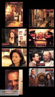 SILENCE OF THE LAMBS Best Pic Ger Lobby Card Set  
