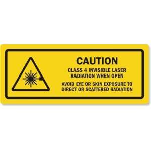  CLASS 4 INVISIBLE LASER RADIATION WHEN OPEN AVOID EYE OR 
