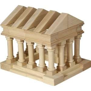    Guidecraft Table Top Building Blocks Greek Block Set Toys & Games