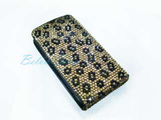 Bling Crystal Leopard Cover up iPhone 4 / 4S Case using Swarovski 