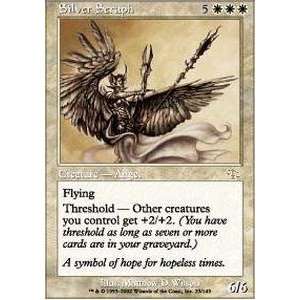   Magic the Gathering   Silver Seraph   Judgment   Foil Toys & Games