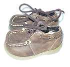   Leather Loafers Infant Boys Size 1M Brown NEW Without Box 4.5 Length