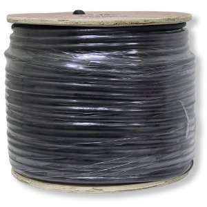 Speaker Cable 12AWG 4 Conductor Black   12 Gauge Patch Cord 12/4 Wire 