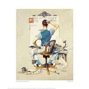 Norman Rockwell   Blank Canvas Giclee