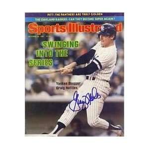 Graig Nettles Autographed/Hand Signed Sports Illustrated Magazine (New 