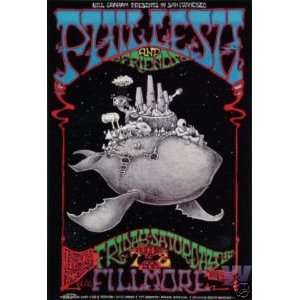  Phil Lesh F337 Fillmore San Francisco Concert Poster 8/7 8 