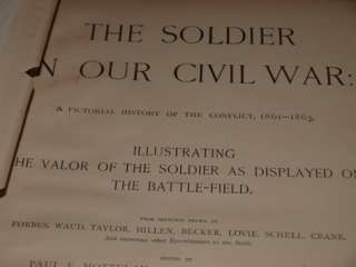 Soldier In The Civil War PICTORIAL HISTORY 1st Edition  