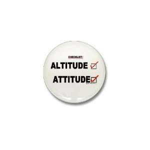  New Design Attitude Check Funny Mini Button by  