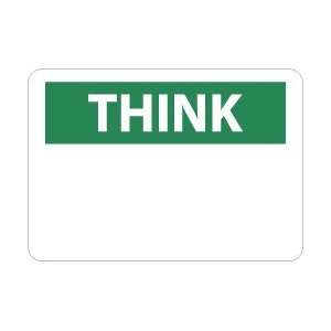    NMC 10x14rigid Plastic Think Blnk Header Sign