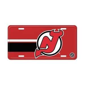 New Jersey Devils Street License Plate 