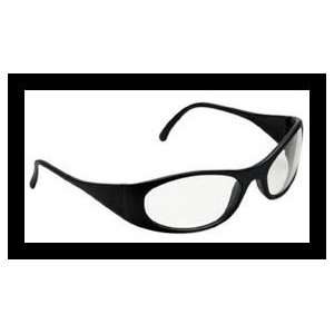 Crews Protective Eyewear Safety Goggles Glasses   Black Frame:  