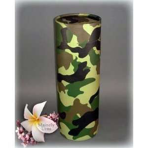  Camouflage Eco Friendly Cremation Tube in 2 sizes