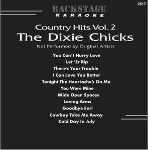 Karaoke CD+G Backstage 2817 NEW DIXIE CHICKS Country V2  