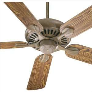 Quorum 91525 48 52 Pinnacle Ceiling Fan, Ancient Gold with Ancient 
