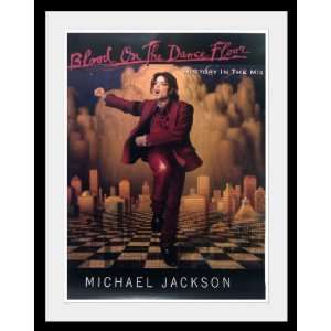 Michael Jackson blood on the dance floor tour poster approx 36 x 24 