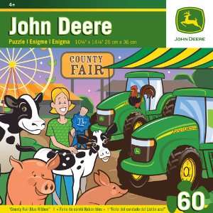  County Fair Blue Ribbon 60 pc John Deere: Toys & Games