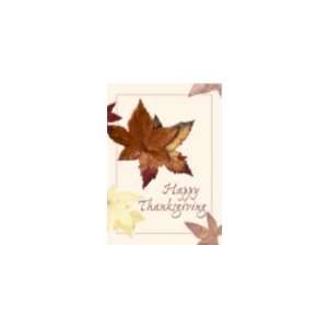   : Holiday Greeting Card   Thanksgiving Leaves: Health & Personal Care