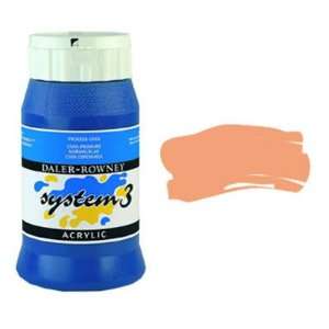  Daler Rowney System 3 Acrylic   500 ml Jar   Flesh Tint 