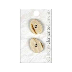  Blumenthal Button Elements Striped Beige 2pc (3 Pack) Pet 